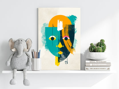 Contemporary Art V3 Aluminum Print