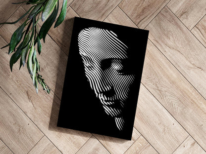 Abstract Statue Aluminum Print