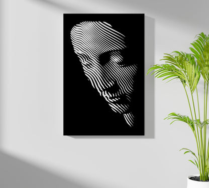 Abstract Statue Aluminum Print