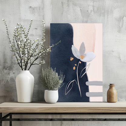 Abstract Flower Aluminum Print