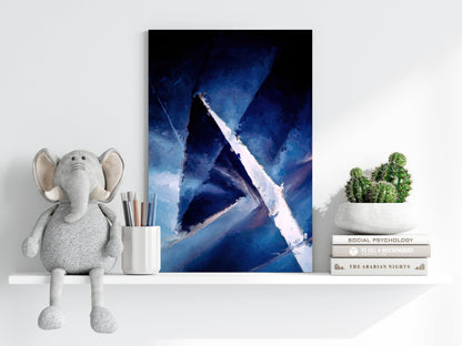 Abstract Geometry Aluminum Print