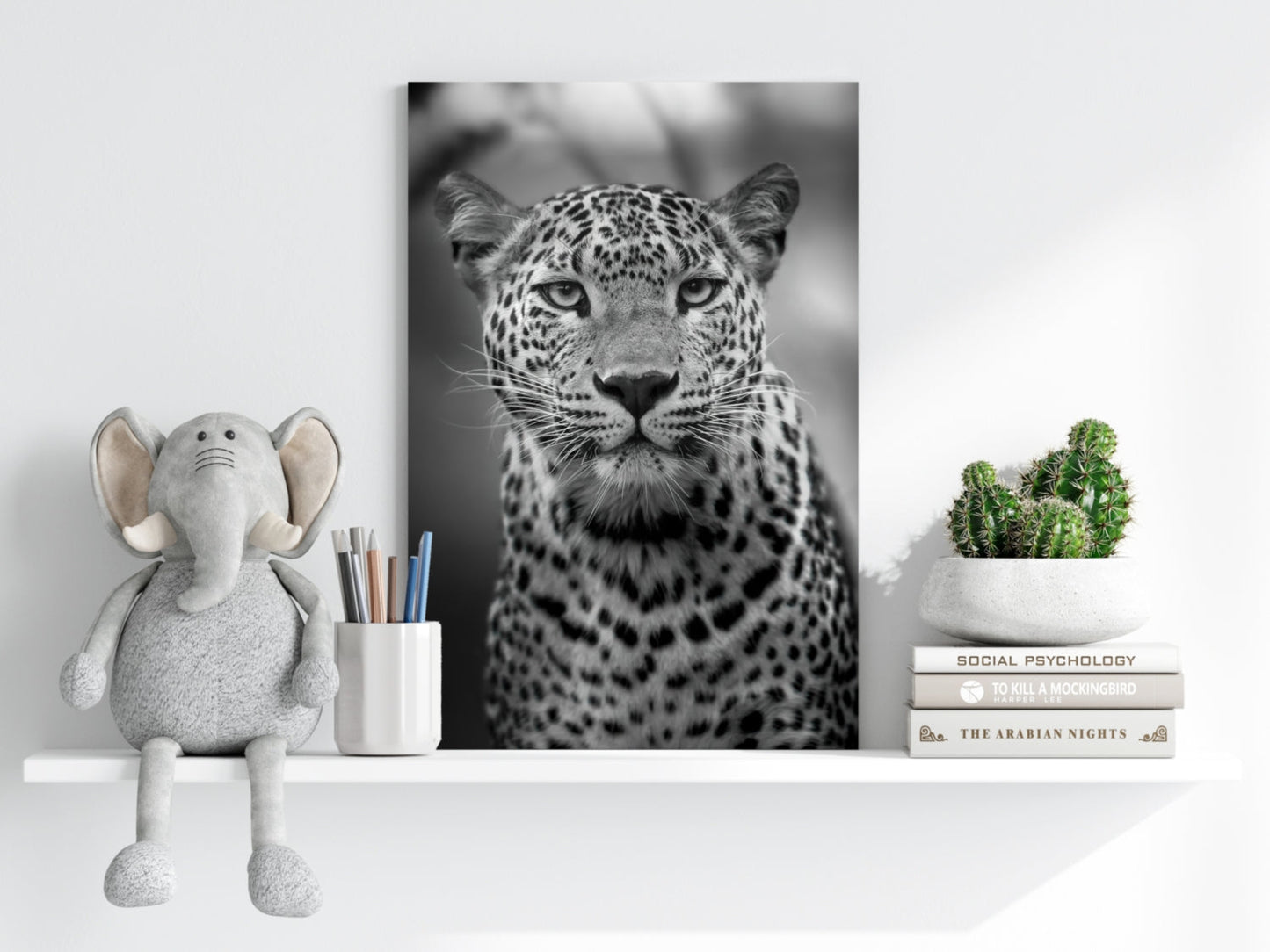 Leopard Aluminum Print