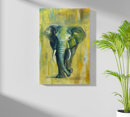 Elephant Aluminum Print