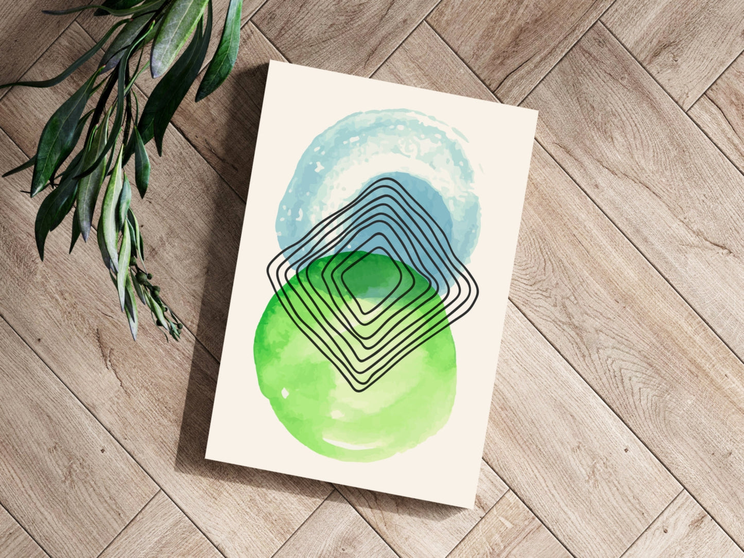 Abstract Gravity V1 Aluminum Print