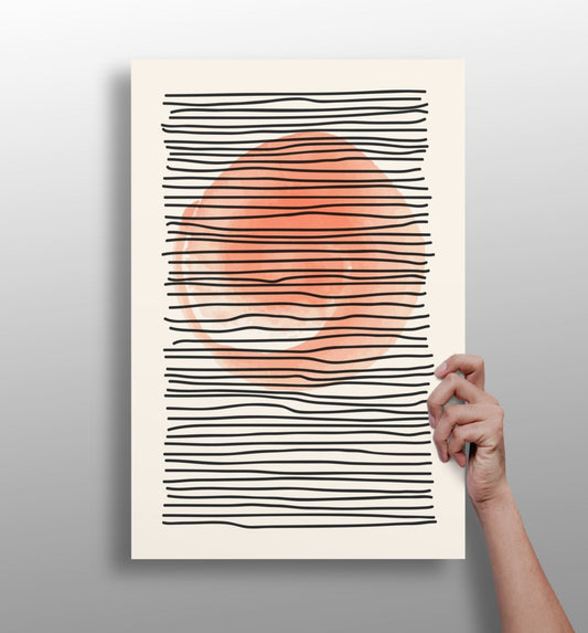 Abstract Gravity V3 Aluminum Print