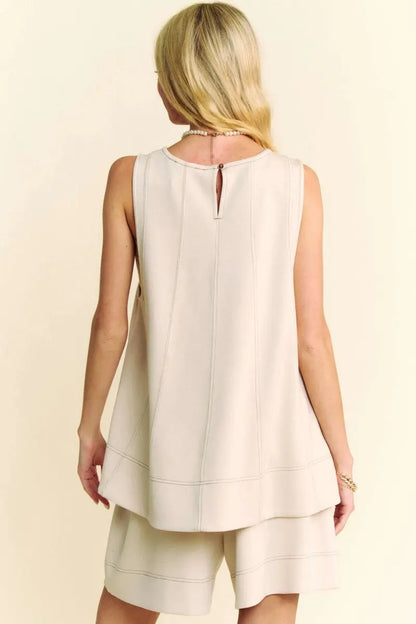 Loungewear Set - Seam Detail - Comfy Two-Piece