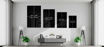 Zebra Glass Wall Art