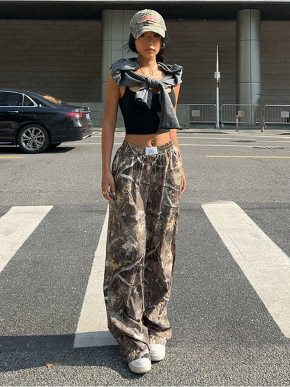 Women's Y2K Camouflage Cargo Pants