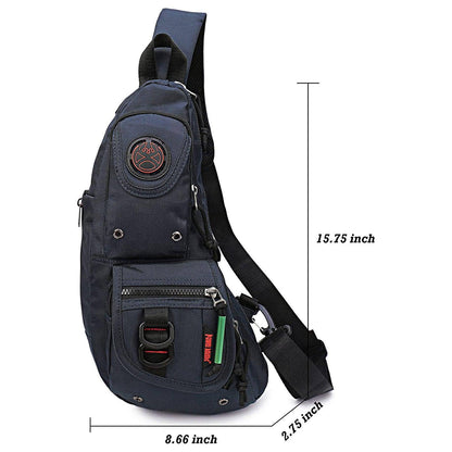 Men's Nylon Sling Bag – Ultralight Urban Carry