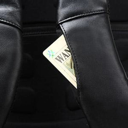Men's Genuine Leather Backpack – Professional Laptop Carry