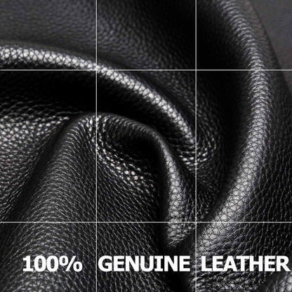 Men's Genuine Leather Backpack – Professional Laptop Carry