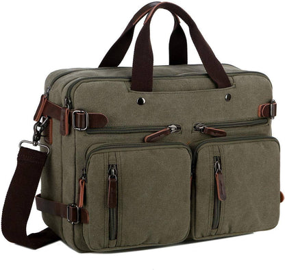 Men's Canvas Messenger Bag – Structured Office Carry