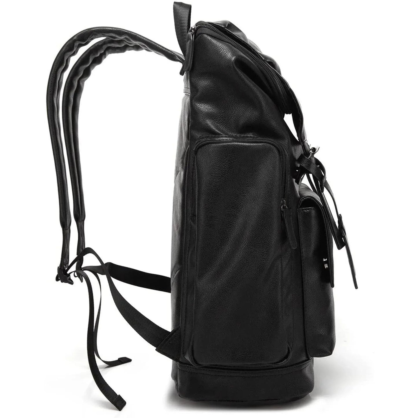 Men's Vegan Leather Backpack – Refined Daily Carry