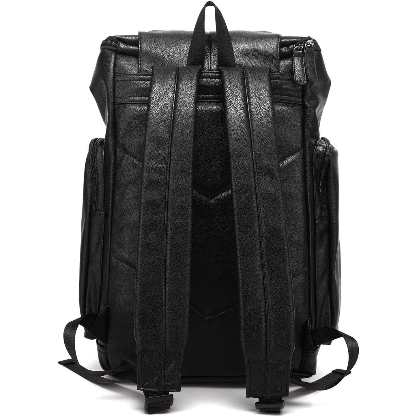 Men's Vegan Leather Backpack – Refined Daily Carry
