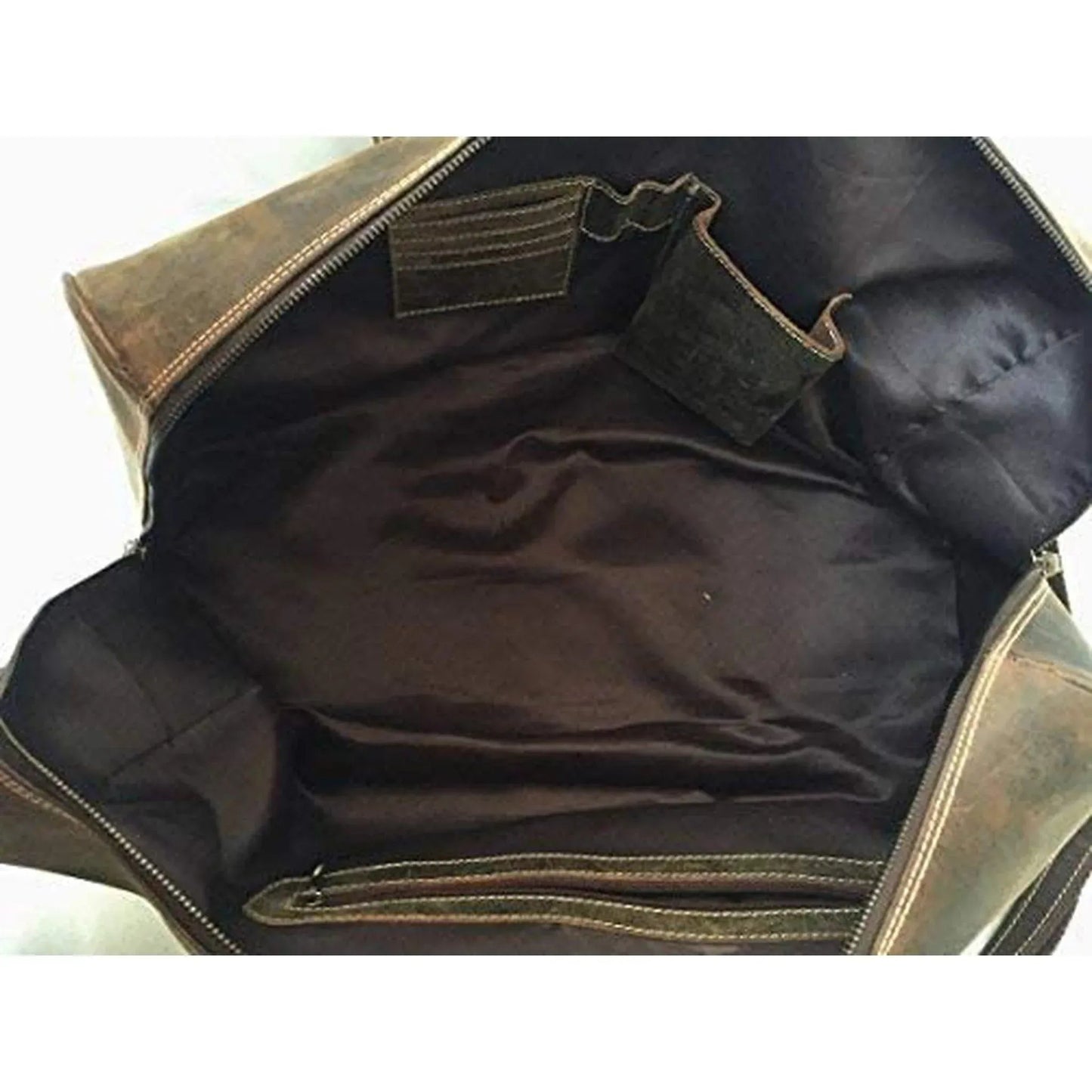 Men's Buffalo Leather Duffel Bag – Refined Business Carry