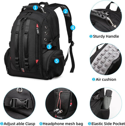Men's Oxford Backpack – Structured Travel Carry