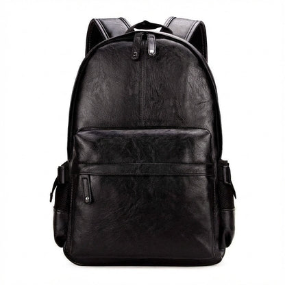 Men's Vegan Leather Backpack – Modern Work Carry