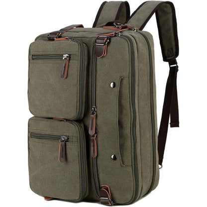 Men's Canvas Messenger Bag – Structured Office Carry