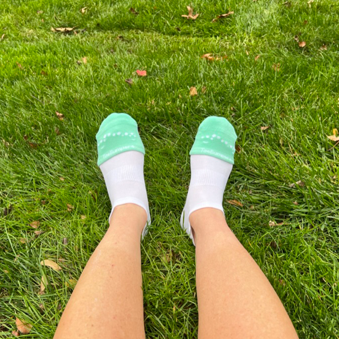 Women's Toe-Protection Compression Running Socks (2 Pair)