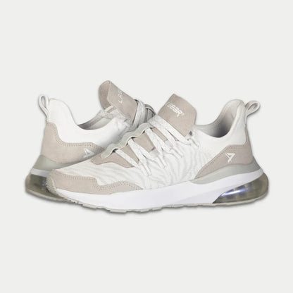 LA Gear Women's Runyon Lowtop | White x Gray