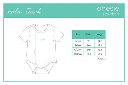 Texas Kids Organic Cotton Baby Onesie