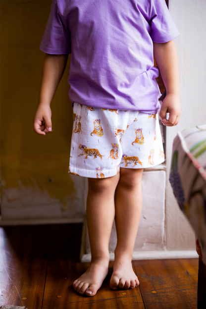 MVC: Louisiana Tigers Organic Muslin Shorts