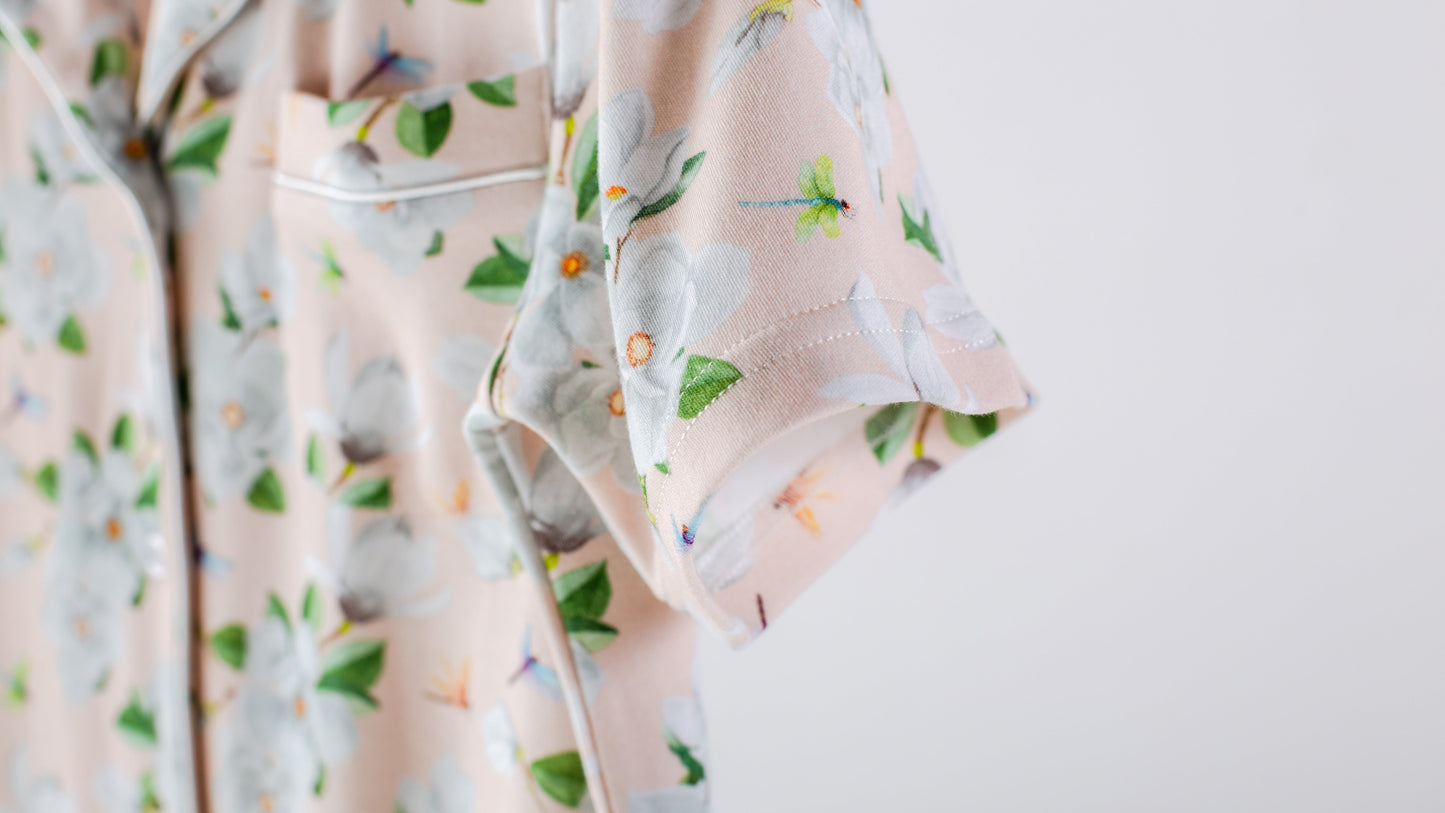 Pink Magnolia Women's Organic Cotton Pajama