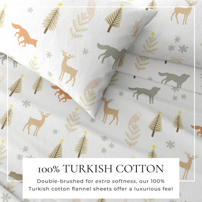 Turkish Cotton Flannel Sheet - Stratton Collection