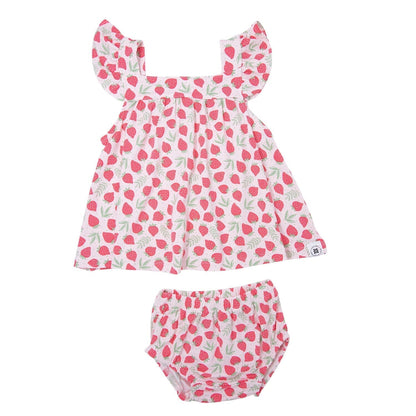 Ruffle Dress with Bloomer