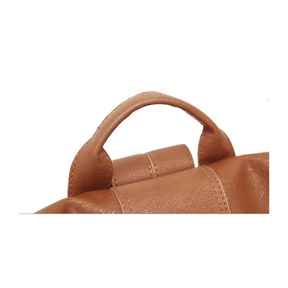 Sizzling Anti-Theft Vintage Style Leather Backpacks for Teenager Girls And Women School Bagpack For Females Travel Bags