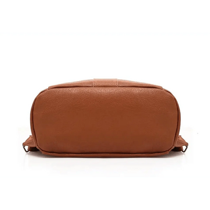 Sizzling Anti-Theft Vintage Style Leather Backpacks for Teenager Girls And Women School Bagpack For Females Travel Bags