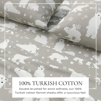 Turkish Cotton Flannel Sheet - Stratton Collection