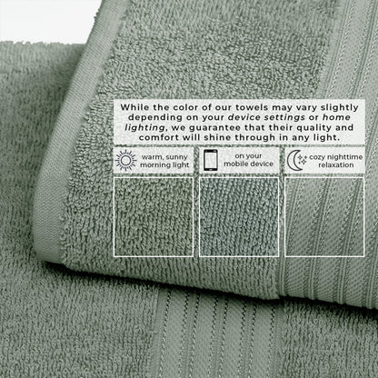 Cotton Terry Bath Towel Set - Cooper Collection