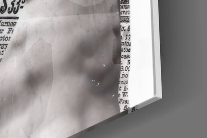 Art Object Glass Wall Art
