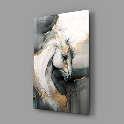 Horse Art Glass Wall Art