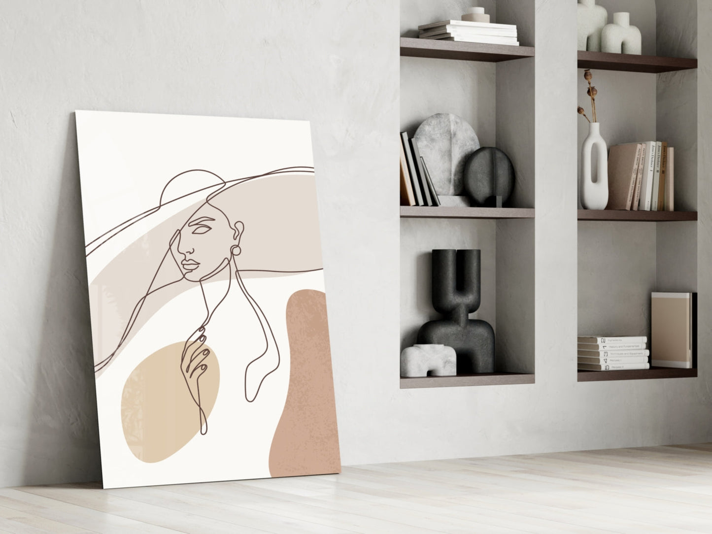 Woman's Art Glass Wall Art